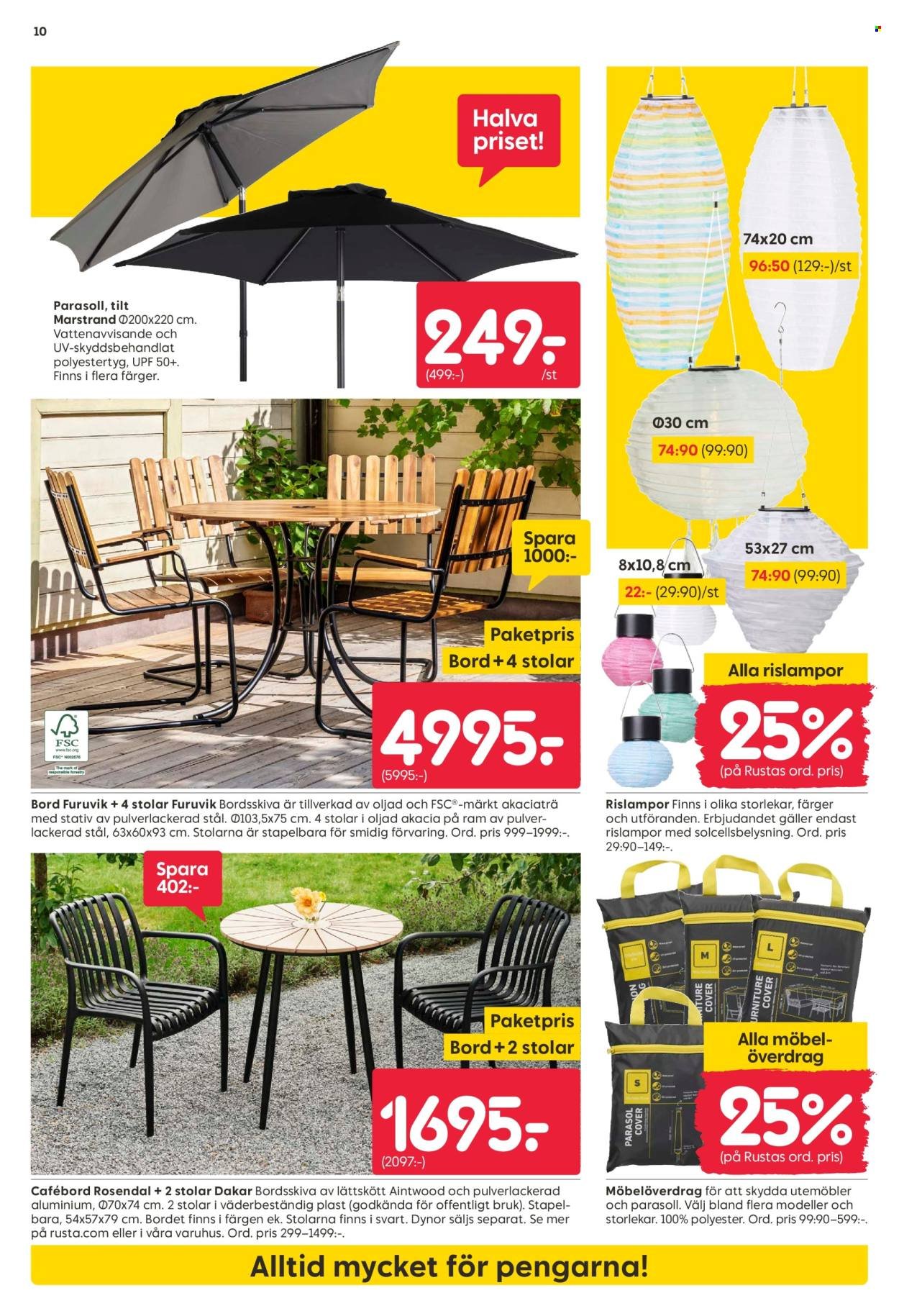 RUSTA reklamblad - T.o.m. måndag 25/05 2026