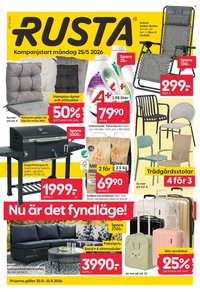 RUSTA reklamblad - T.o.m. måndag 25/05 2026