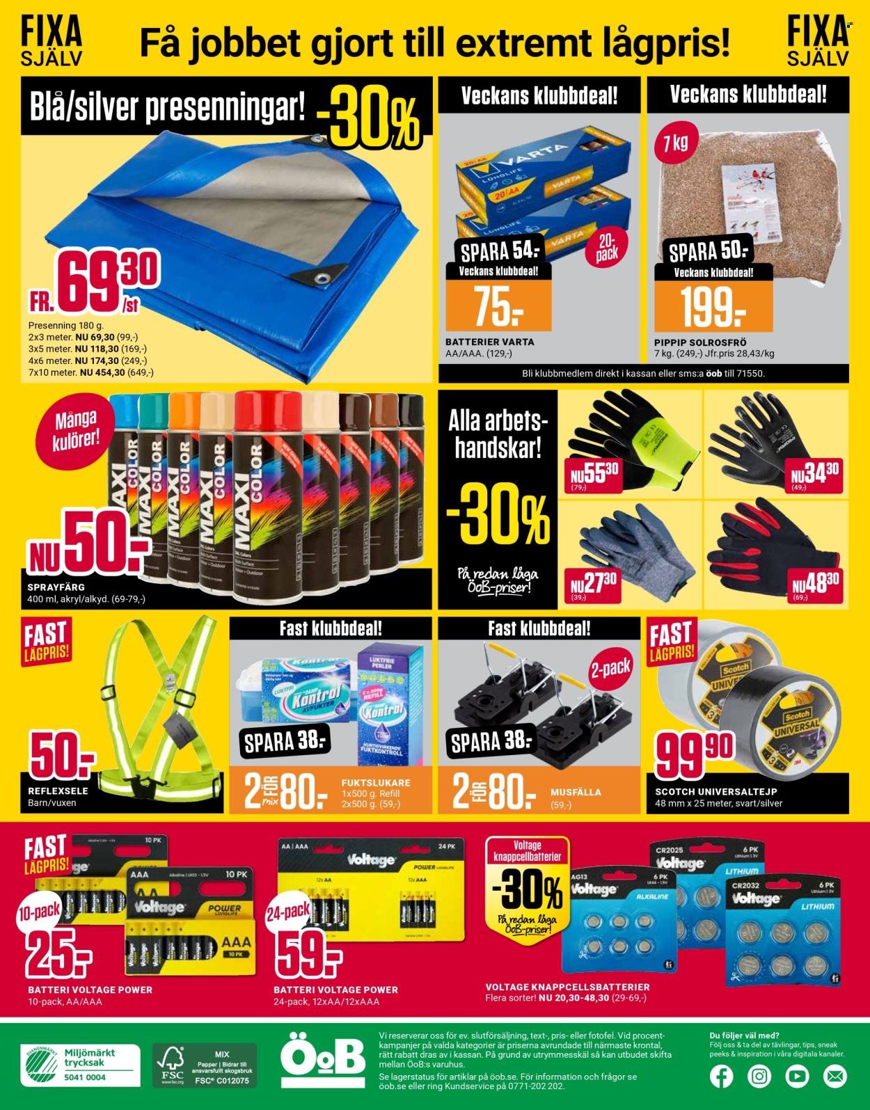 ÖOB reklamblad - T.o.m. måndag 21/09 2026