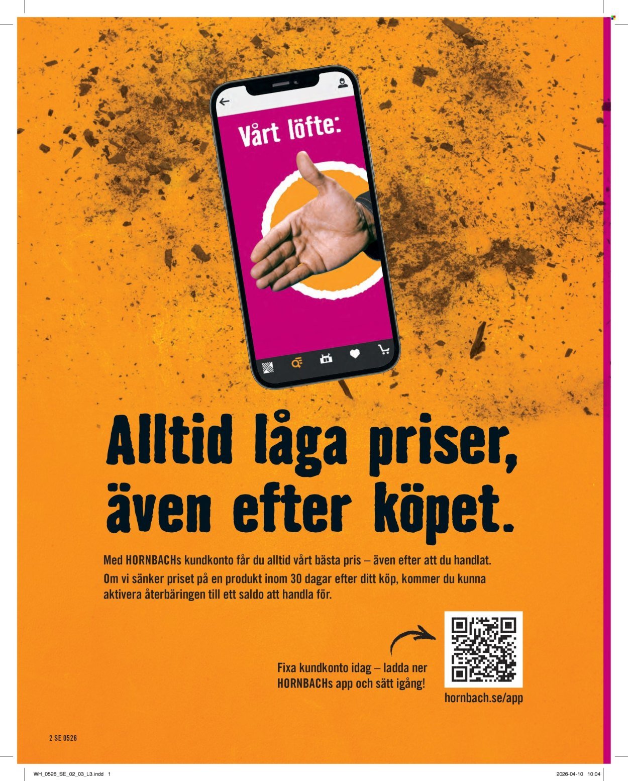 HORNBACH reklamblad - T.o.m. fredag 01/05 2026