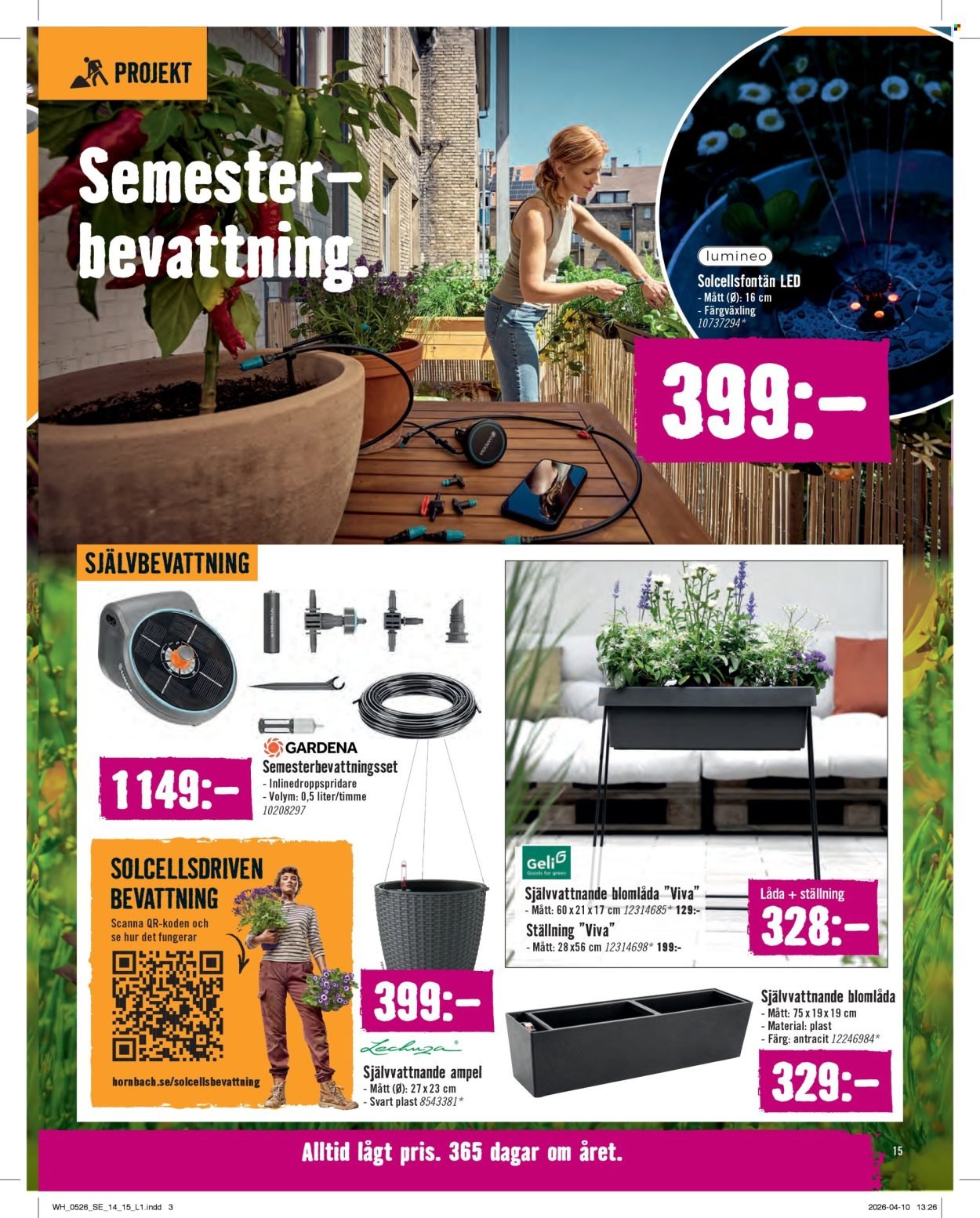 HORNBACH reklamblad - T.o.m. fredag 01/05 2026