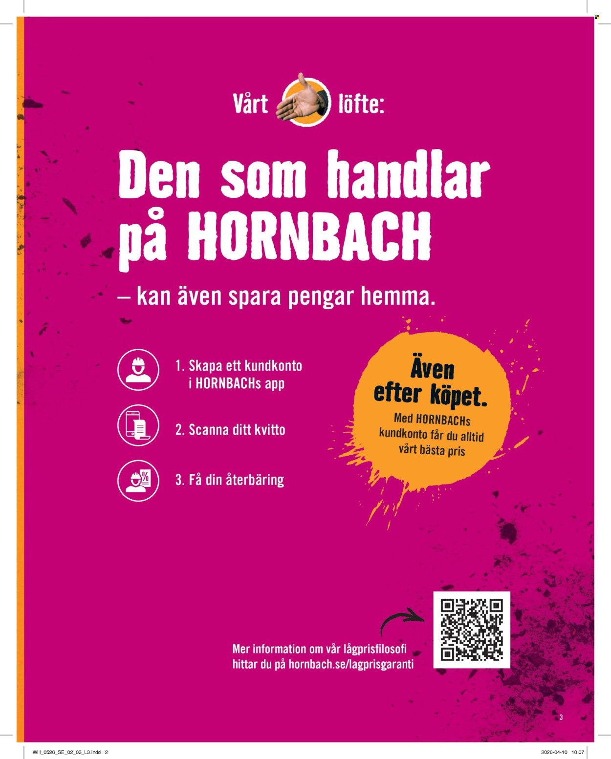 HORNBACH reklamblad - T.o.m. fredag 01/05 2026