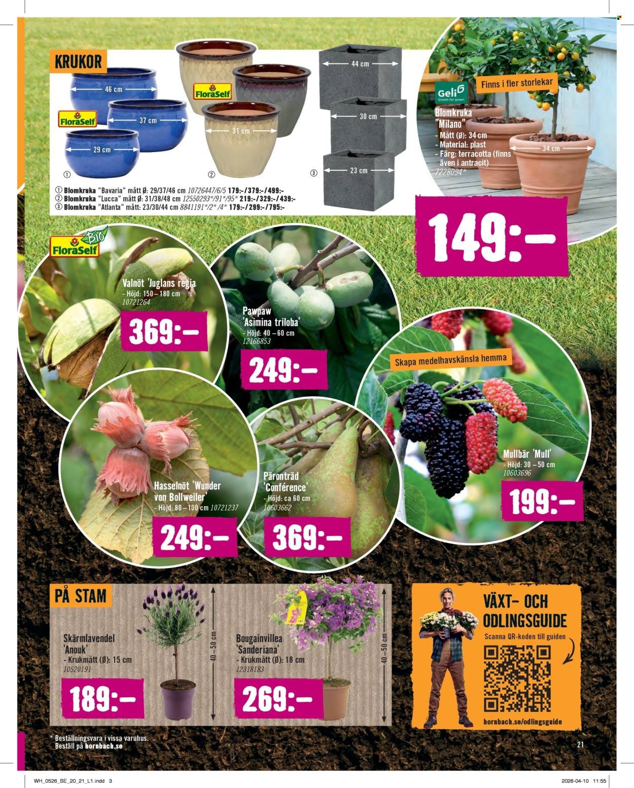 HORNBACH reklamblad - T.o.m. fredag 01/05 2026