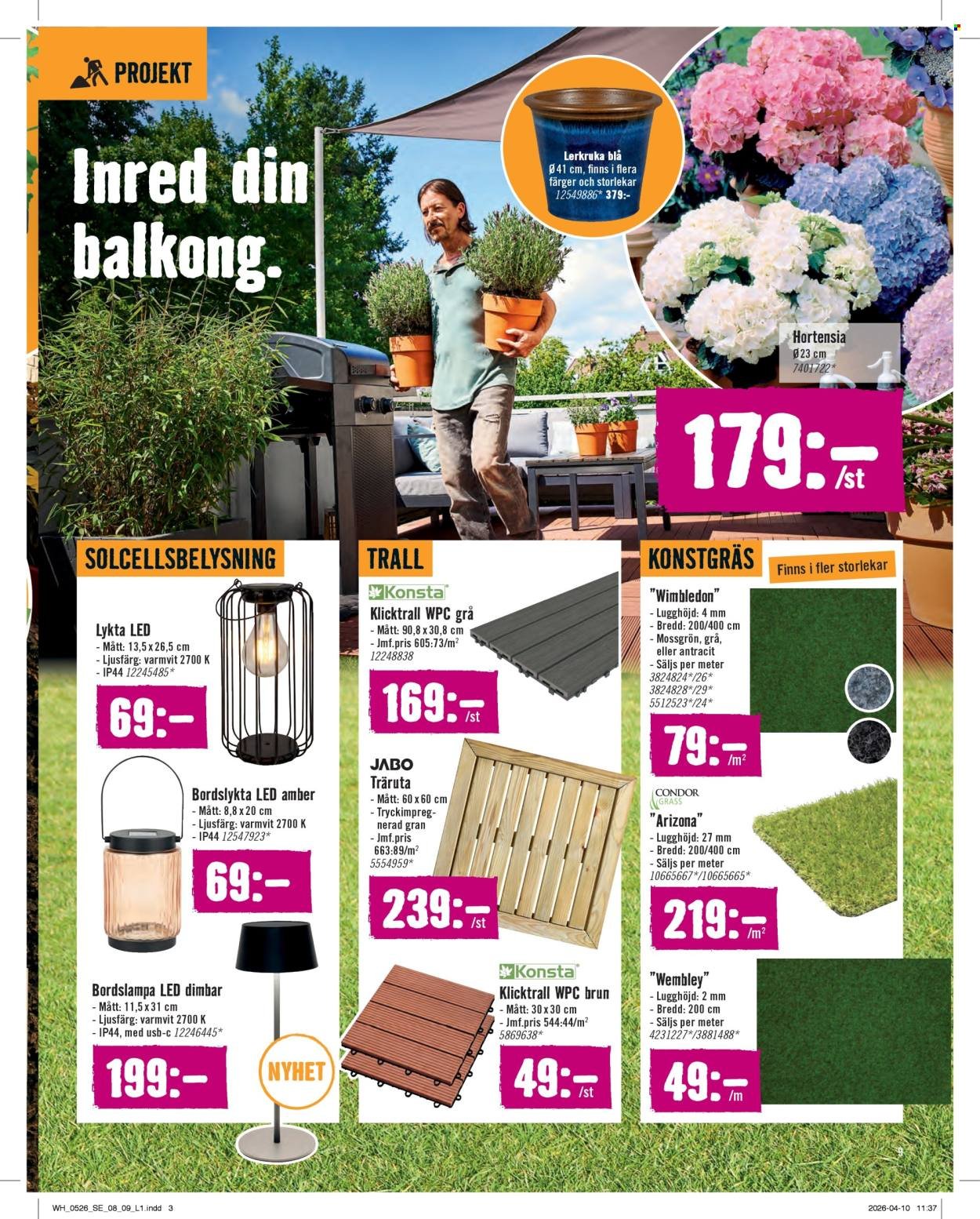 HORNBACH reklamblad - T.o.m. fredag 01/05 2026