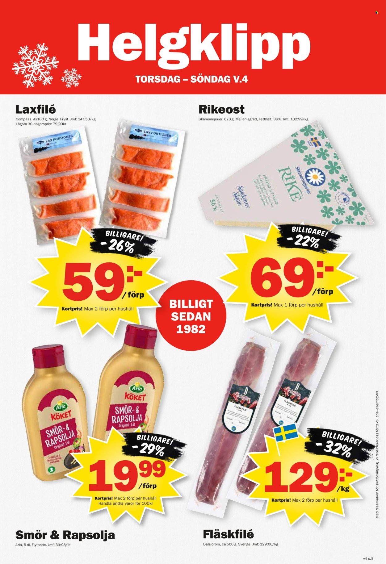 PEKÅS reklamblad - T.o.m. måndag 19/01 2026