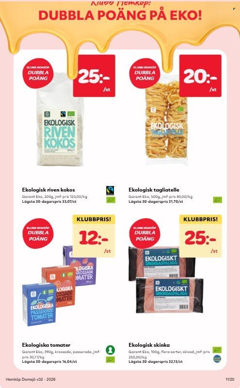 HEMKÖP reklamblad - T.o.m. måndag 03/08 2026