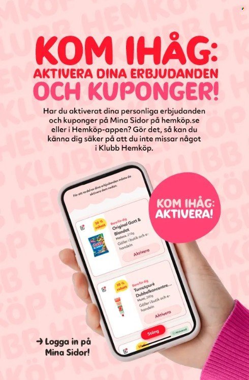 HEMKÖP reklamblad - T.o.m. måndag 03/08 2026