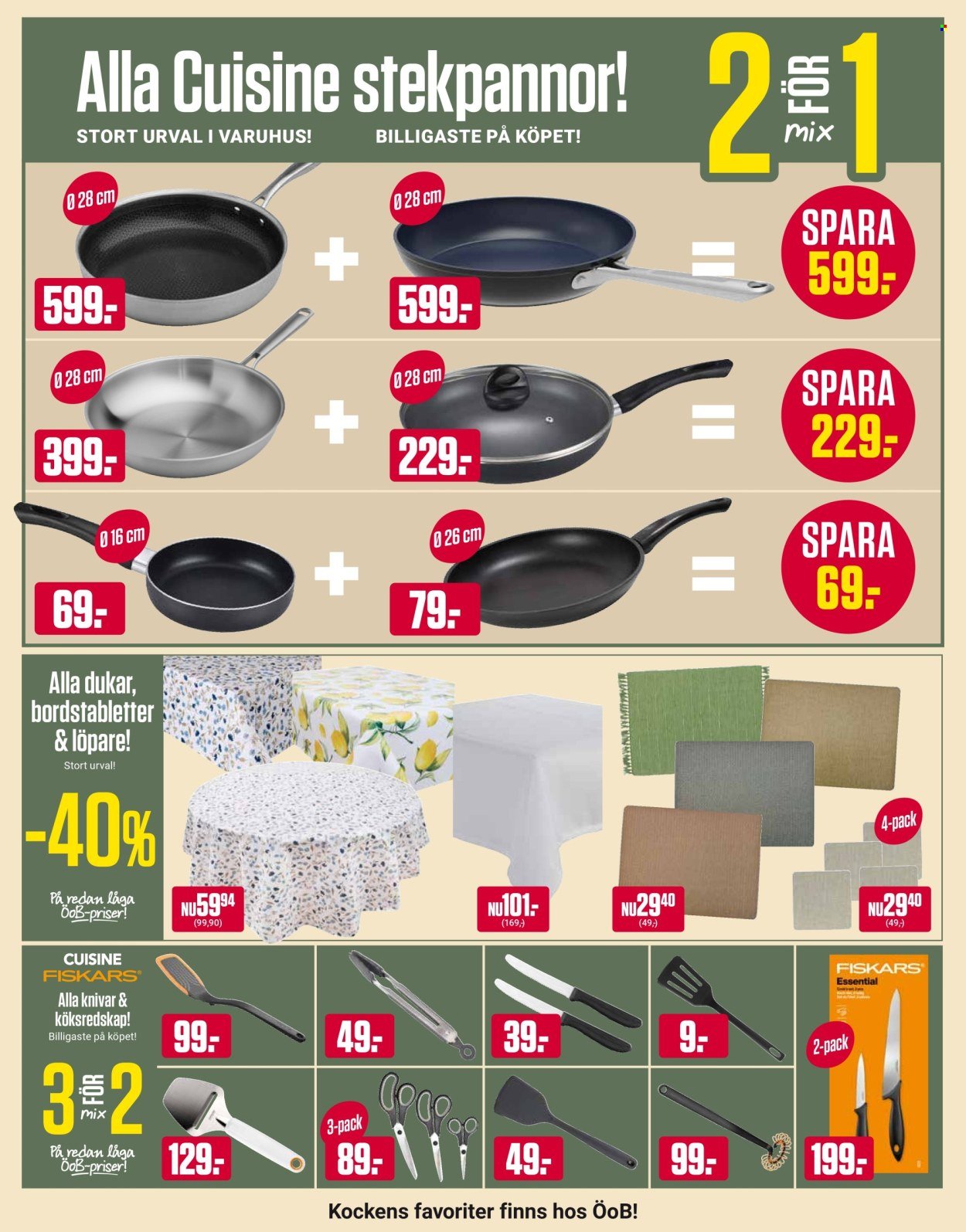 ÖOB reklamblad - T.o.m. måndag 18/05 2026
