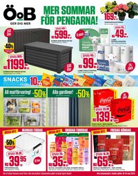 ÖOB reklamblad - T.o.m. måndag 18/05 2026