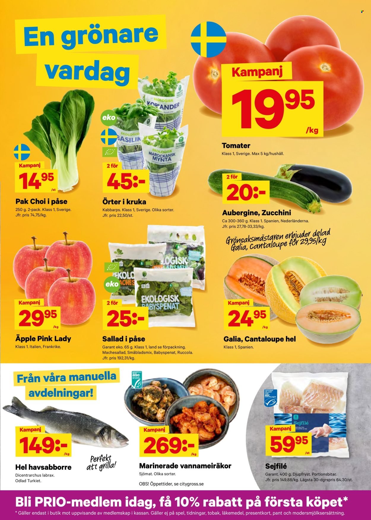 CITY GROSS reklamblad - T.o.m. måndag 01/06 2026