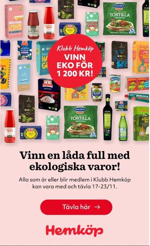 HEMKÖP reklamblad - T.o.m. måndag 17/11 2025