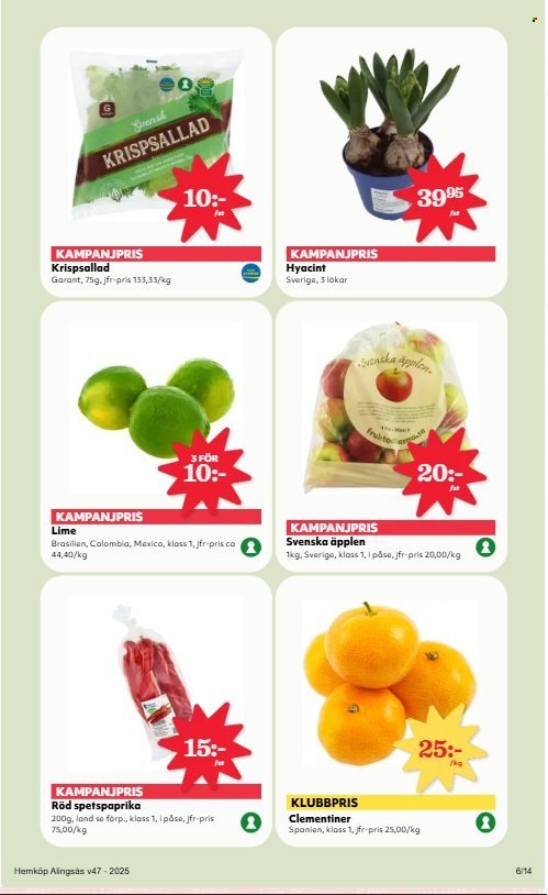 HEMKÖP reklamblad - T.o.m. måndag 17/11 2025