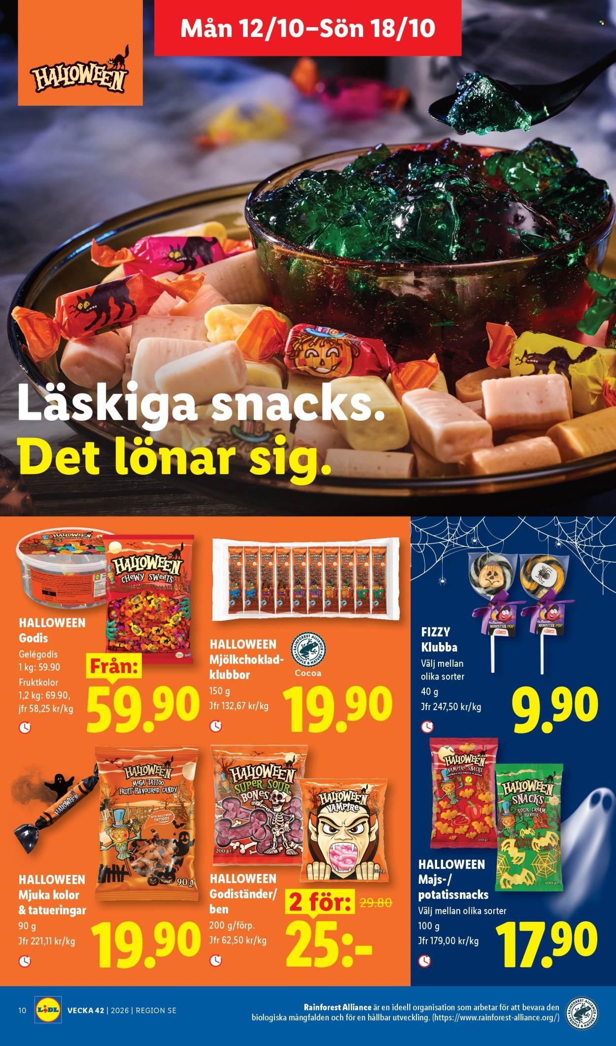 LIDL reklamblad - ERBJUDANDEN VECKA 42