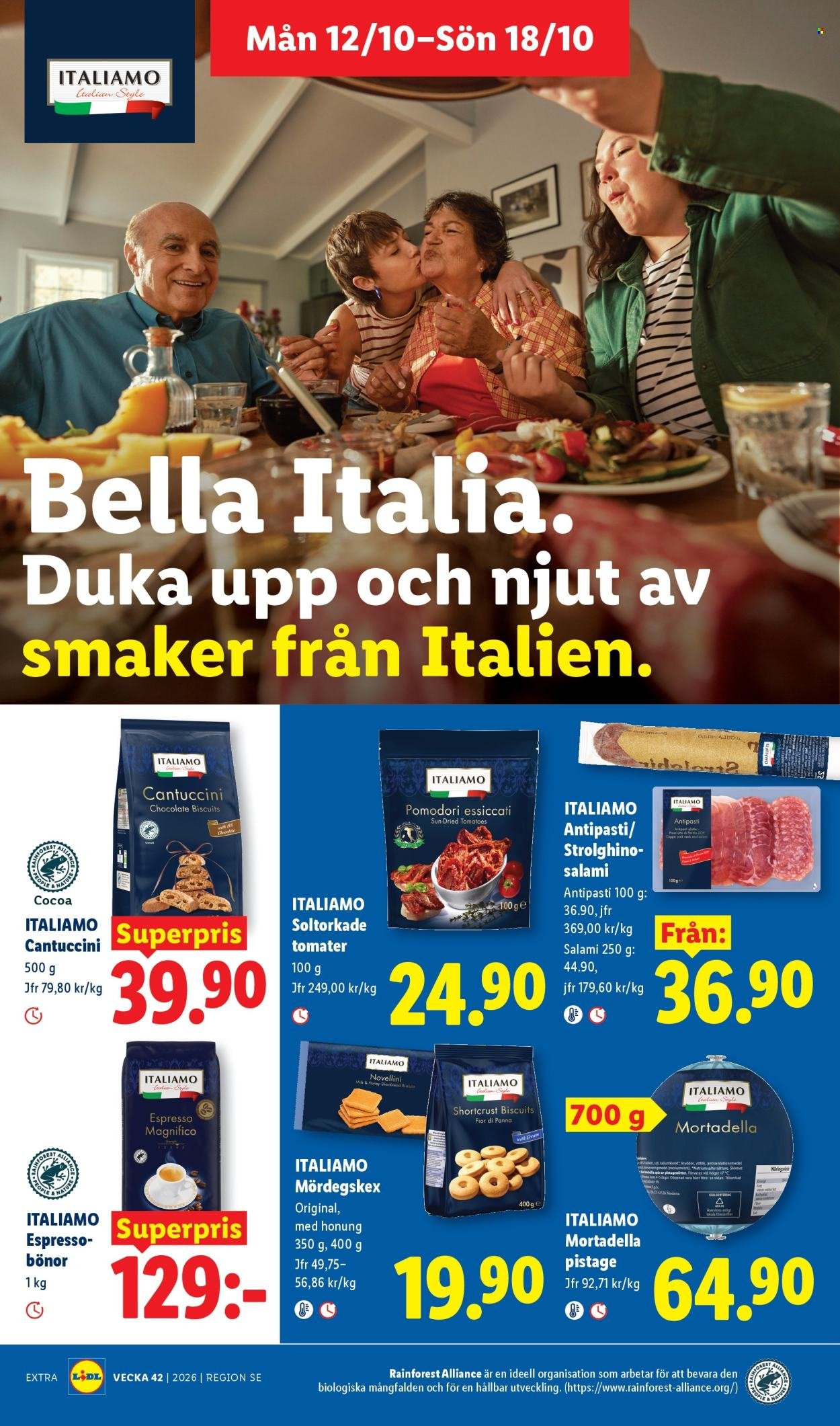 LIDL reklamblad - ERBJUDANDEN VECKA 42