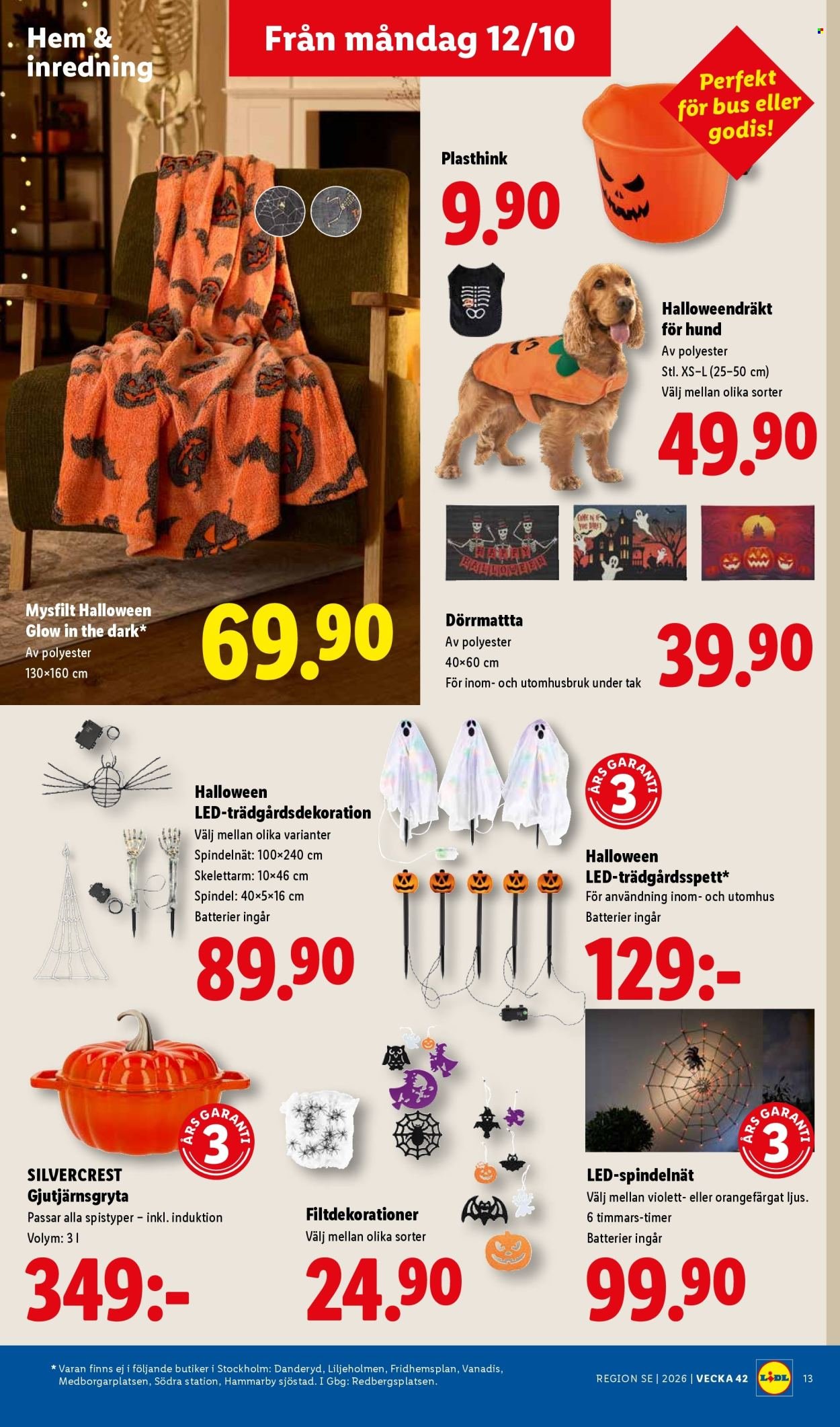 LIDL reklamblad - ERBJUDANDEN VECKA 42