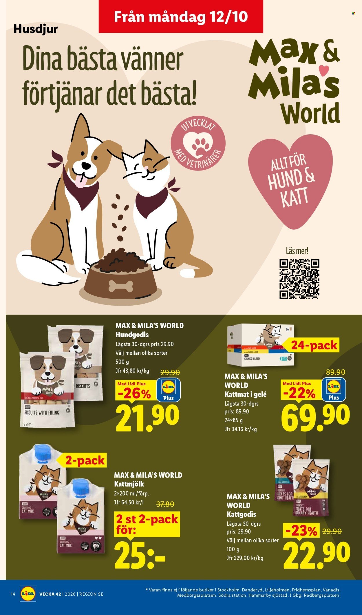 LIDL reklamblad - ERBJUDANDEN VECKA 42