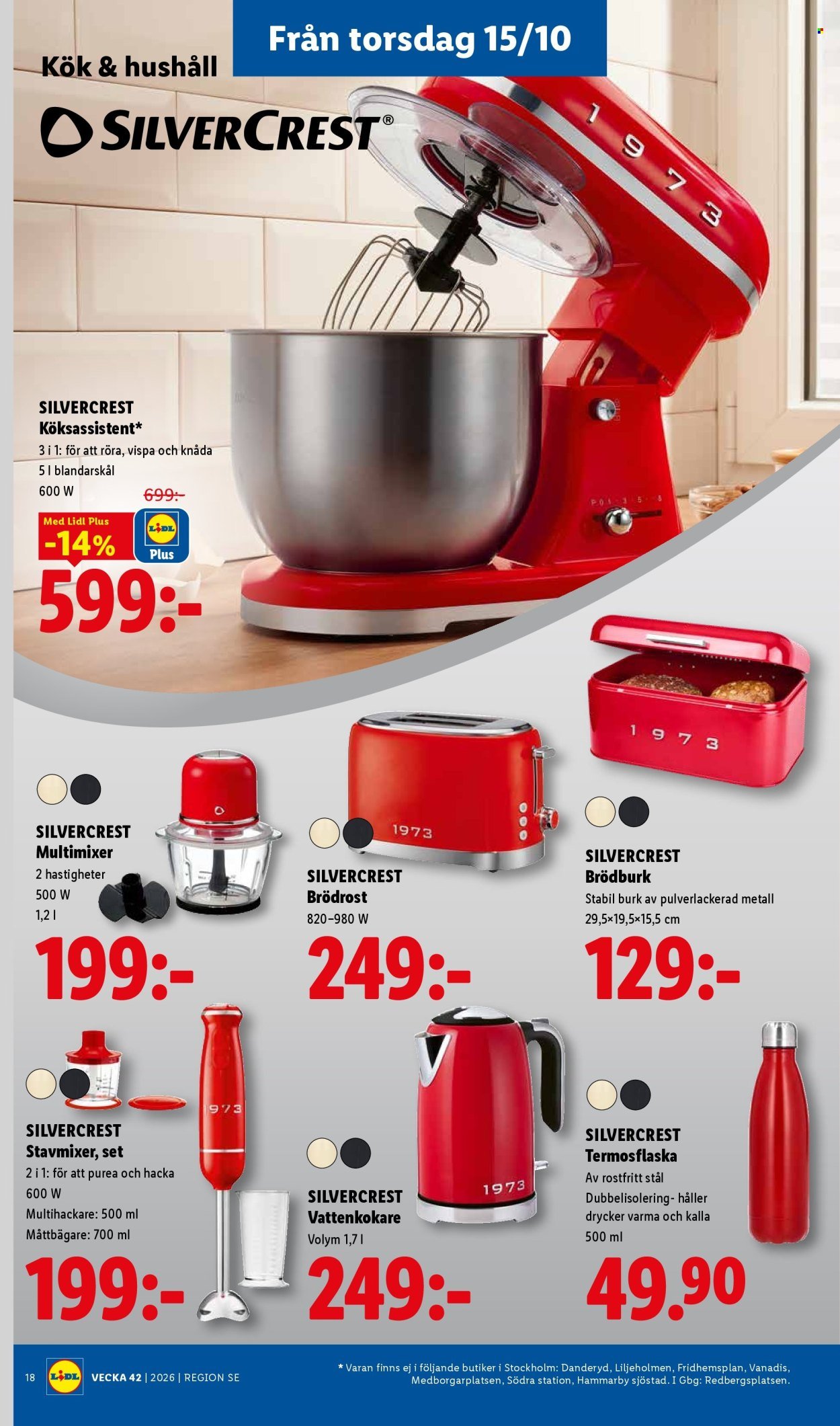 LIDL reklamblad - ERBJUDANDEN VECKA 42