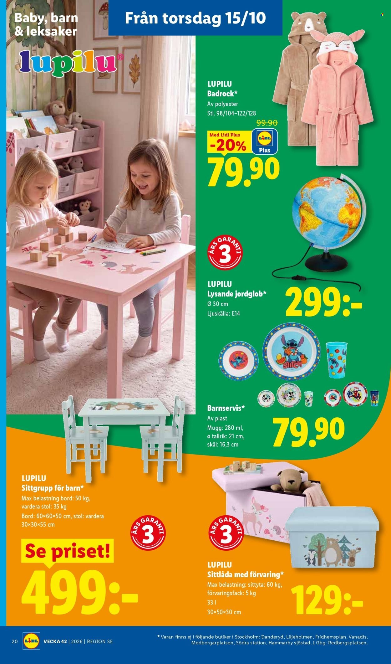 LIDL reklamblad - ERBJUDANDEN VECKA 42