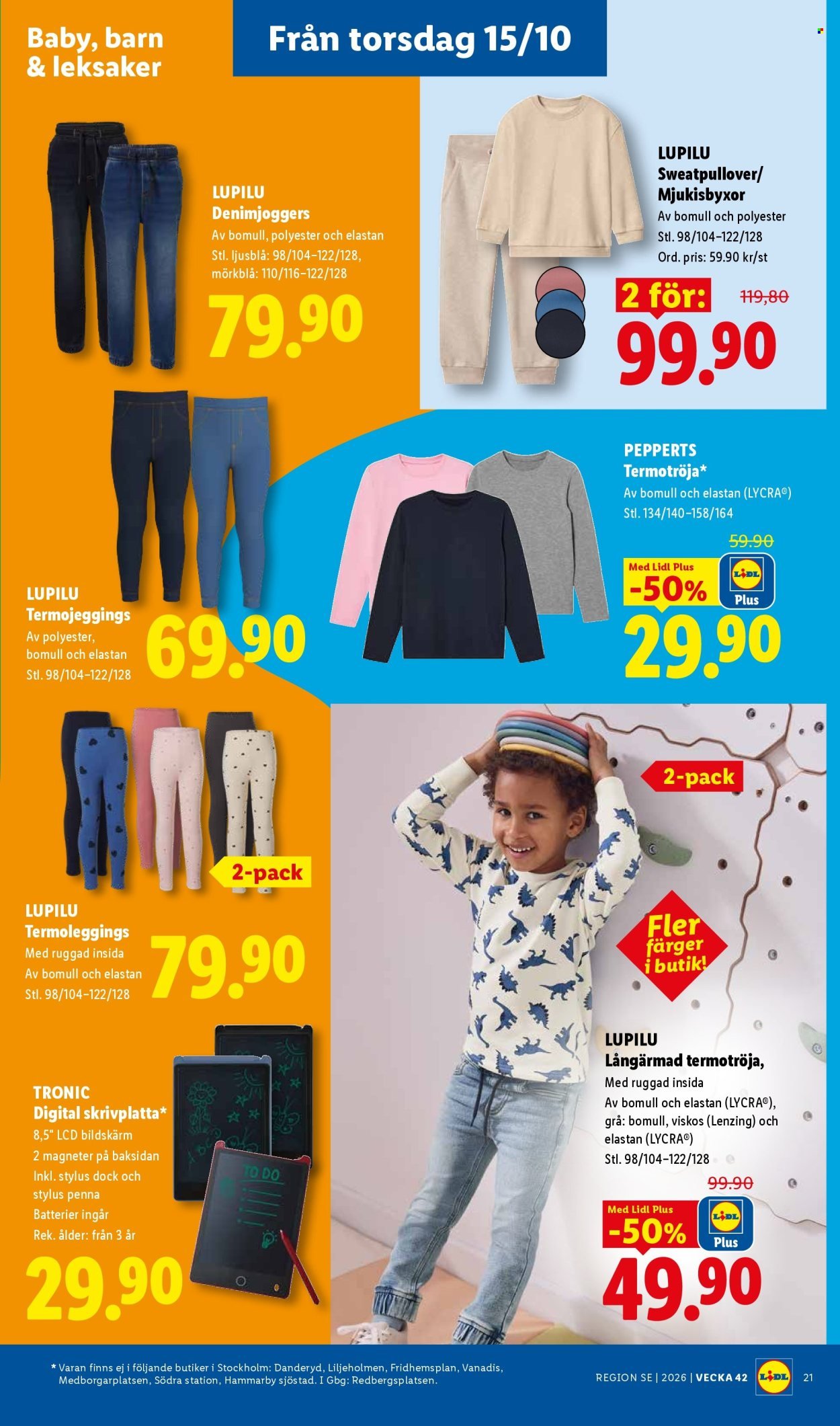 LIDL reklamblad - ERBJUDANDEN VECKA 42
