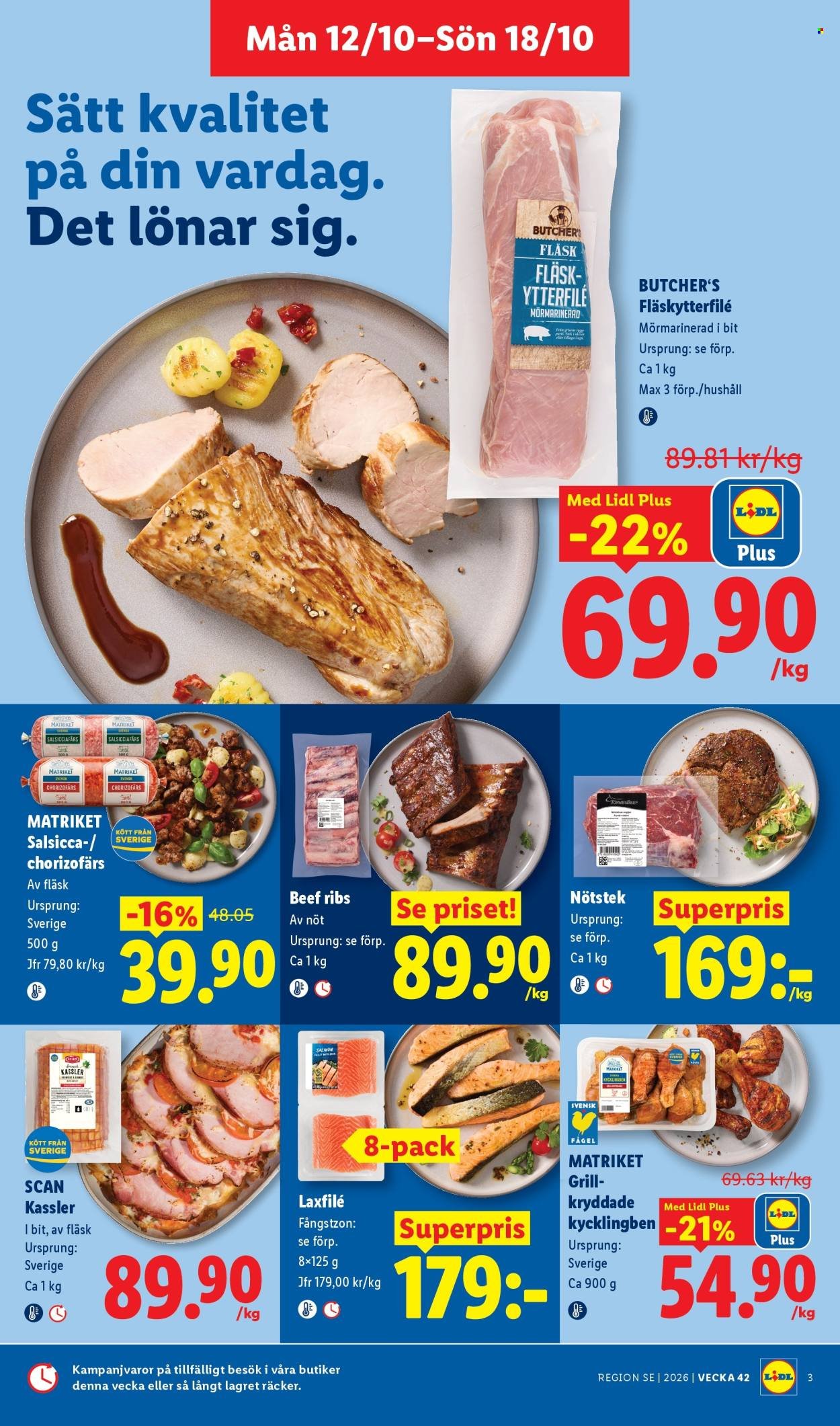 LIDL reklamblad - ERBJUDANDEN VECKA 42