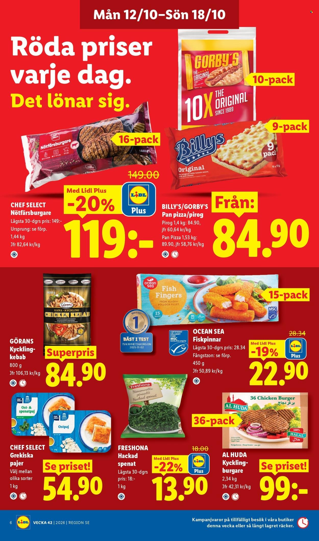 LIDL reklamblad - ERBJUDANDEN VECKA 42