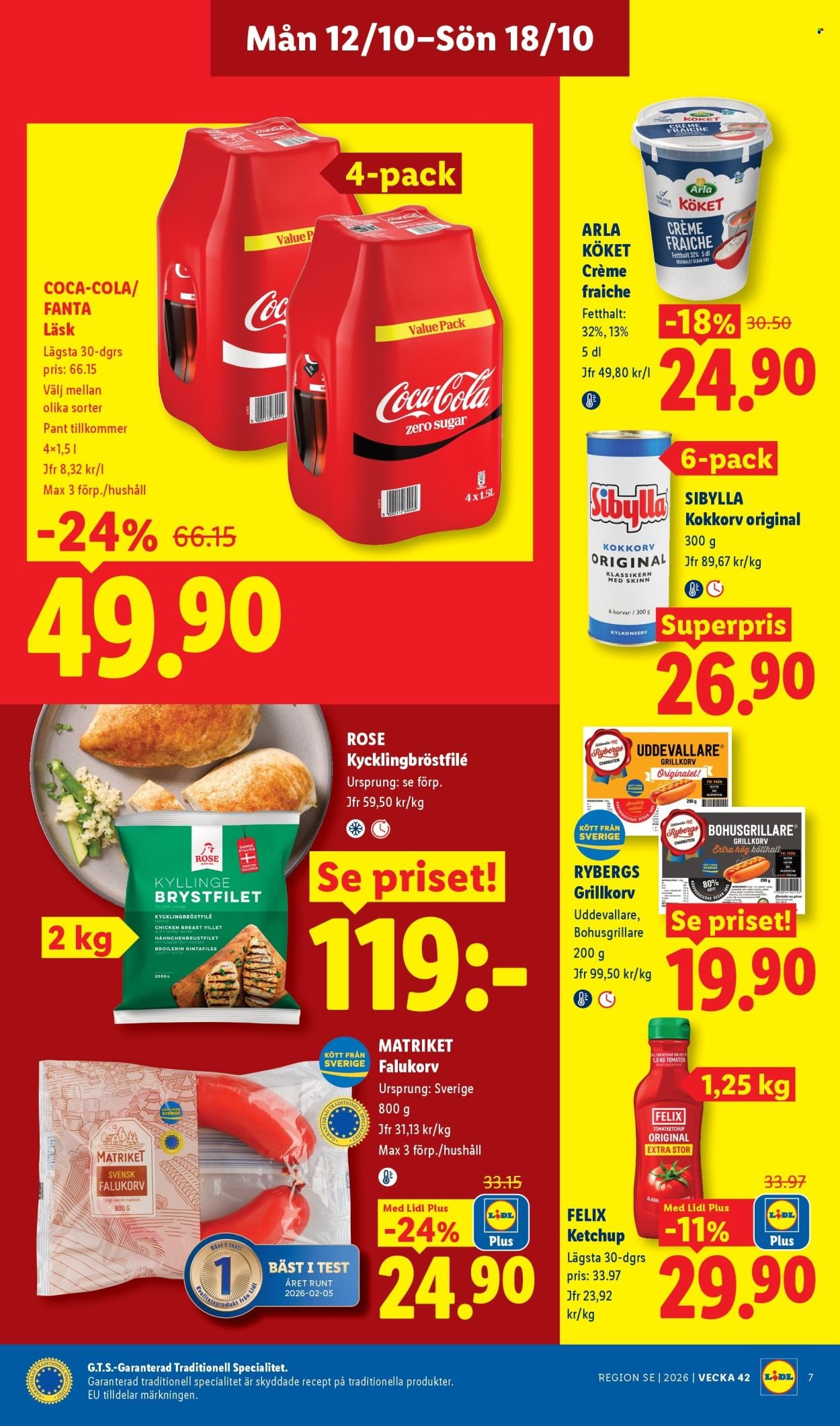 LIDL reklamblad - ERBJUDANDEN VECKA 42