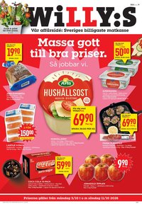 WILLYS reklamblad - T.o.m. måndag 05/10 2026