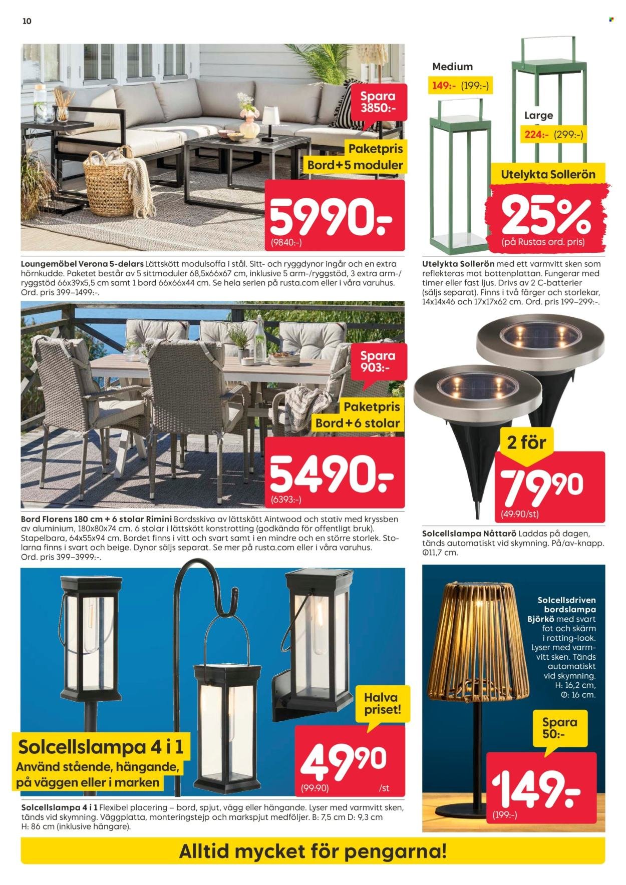 RUSTA reklamblad - T.o.m. tisdag 07/04 2026