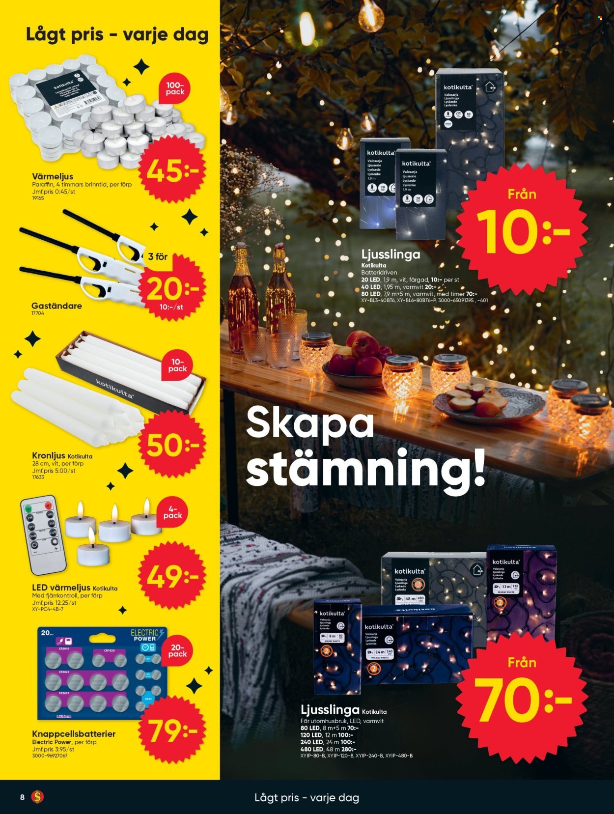 DOLLARSTORE reklamblad - T.o.m. måndag 21/09 2026