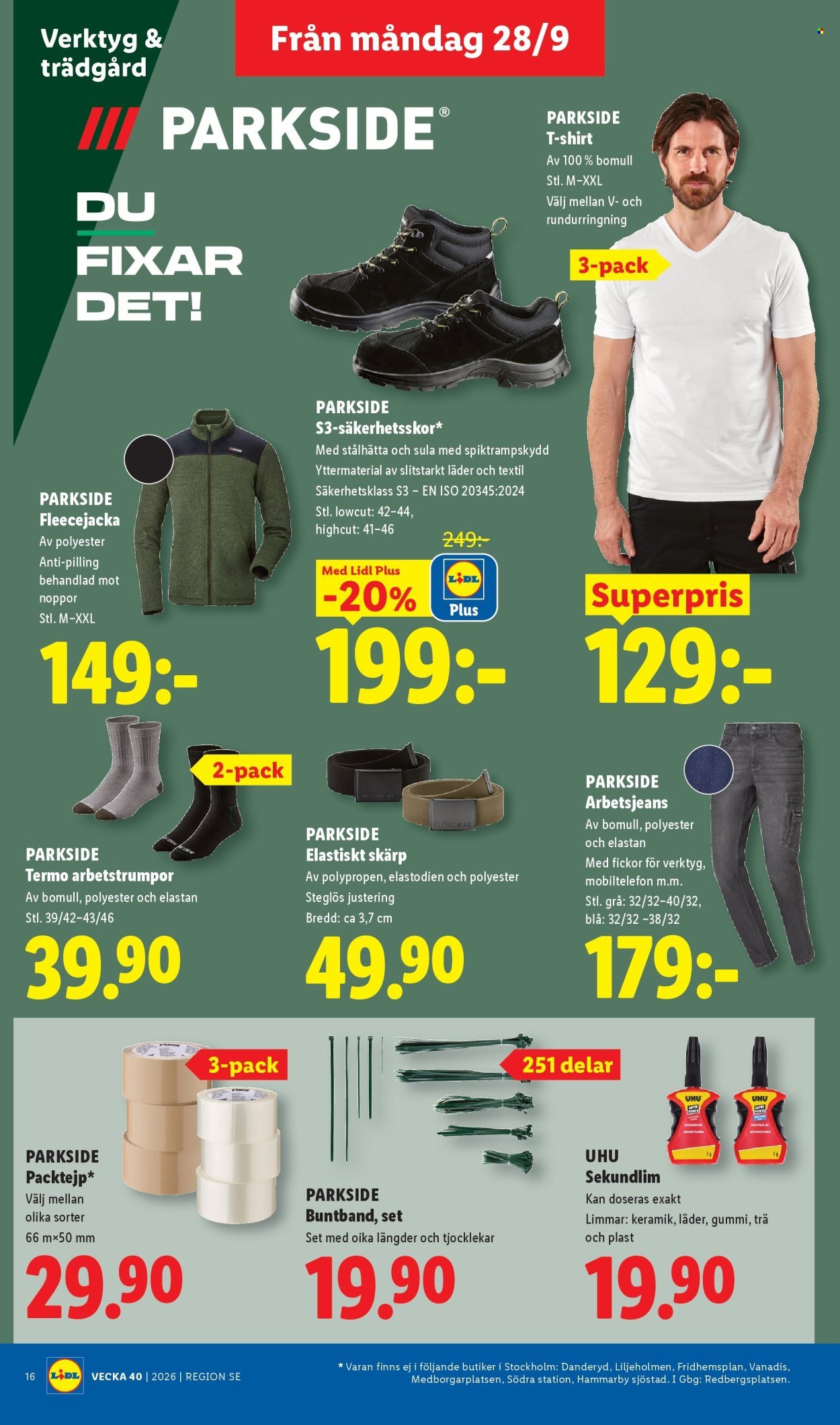 LIDL reklamblad - ERBJUDANDEN VECKA 40