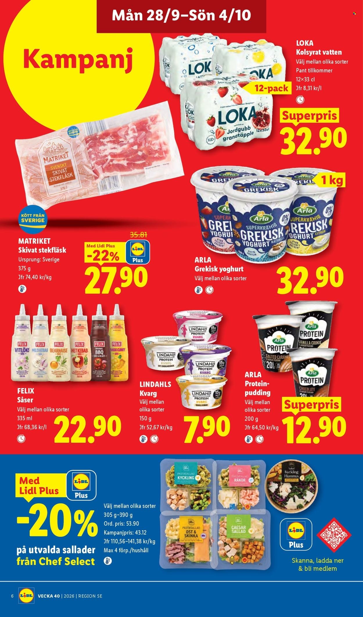 LIDL reklamblad - ERBJUDANDEN VECKA 40