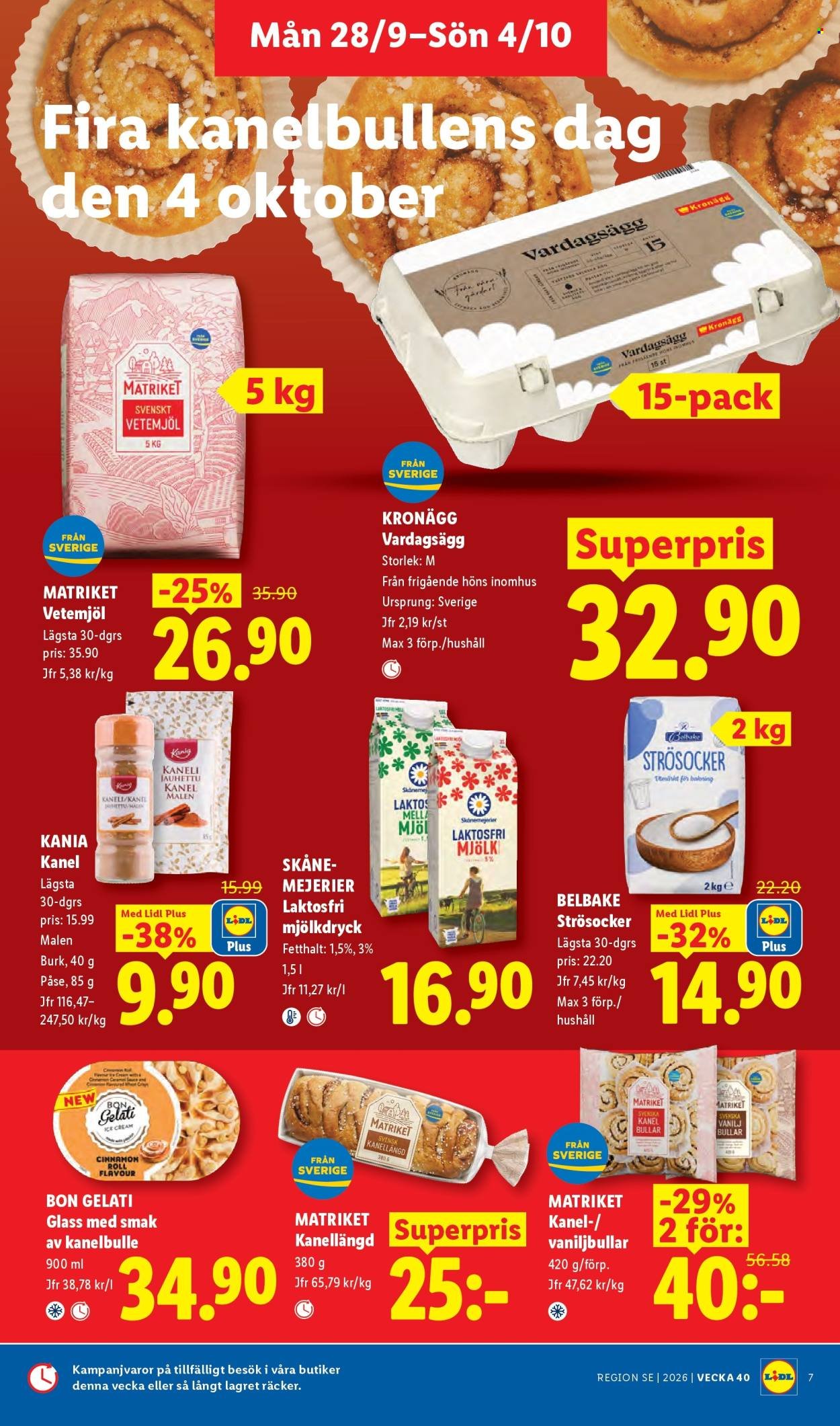 LIDL reklamblad - ERBJUDANDEN VECKA 40