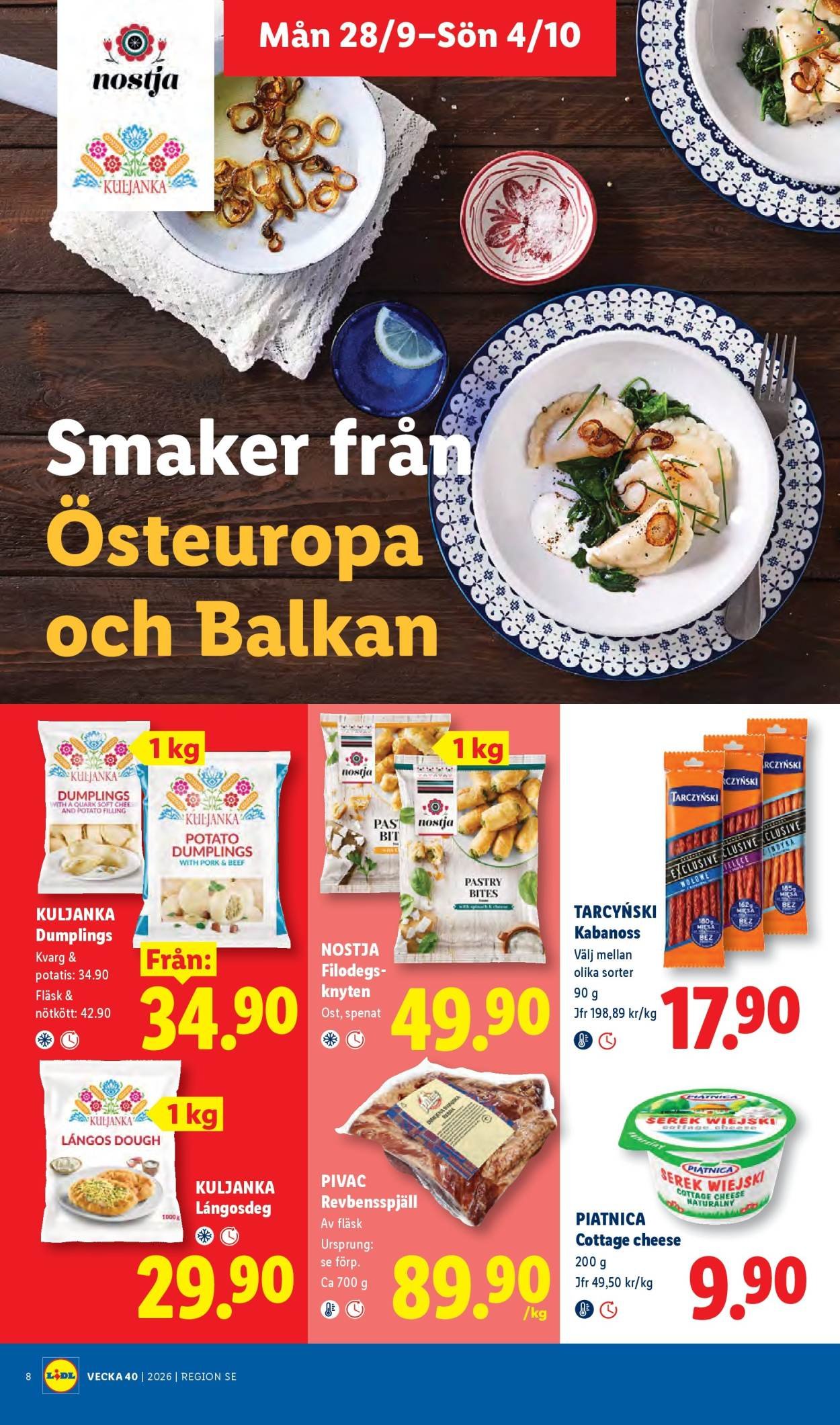 LIDL reklamblad - ERBJUDANDEN VECKA 40
