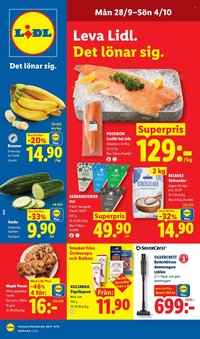 LIDL reklamblad - ERBJUDANDEN VECKA 40