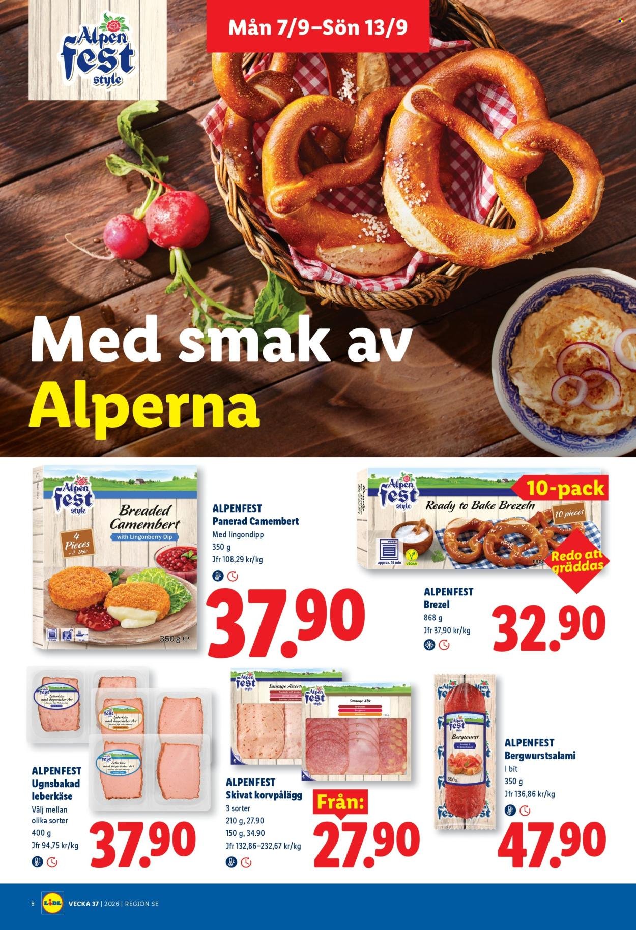 LIDL reklamblad - ERBJUDANDEN VECKA 37