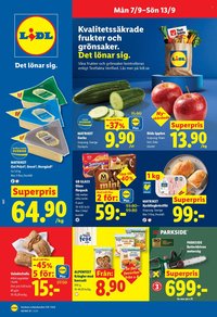 LIDL reklamblad - ERBJUDANDEN VECKA 37