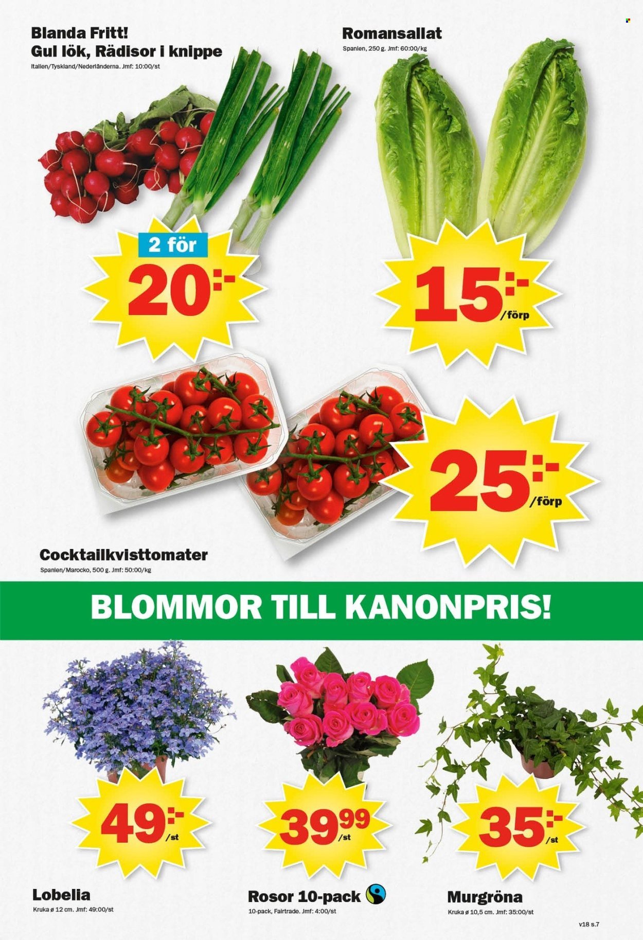 PEKÅS reklamblad - T.o.m. måndag 27/04 2026