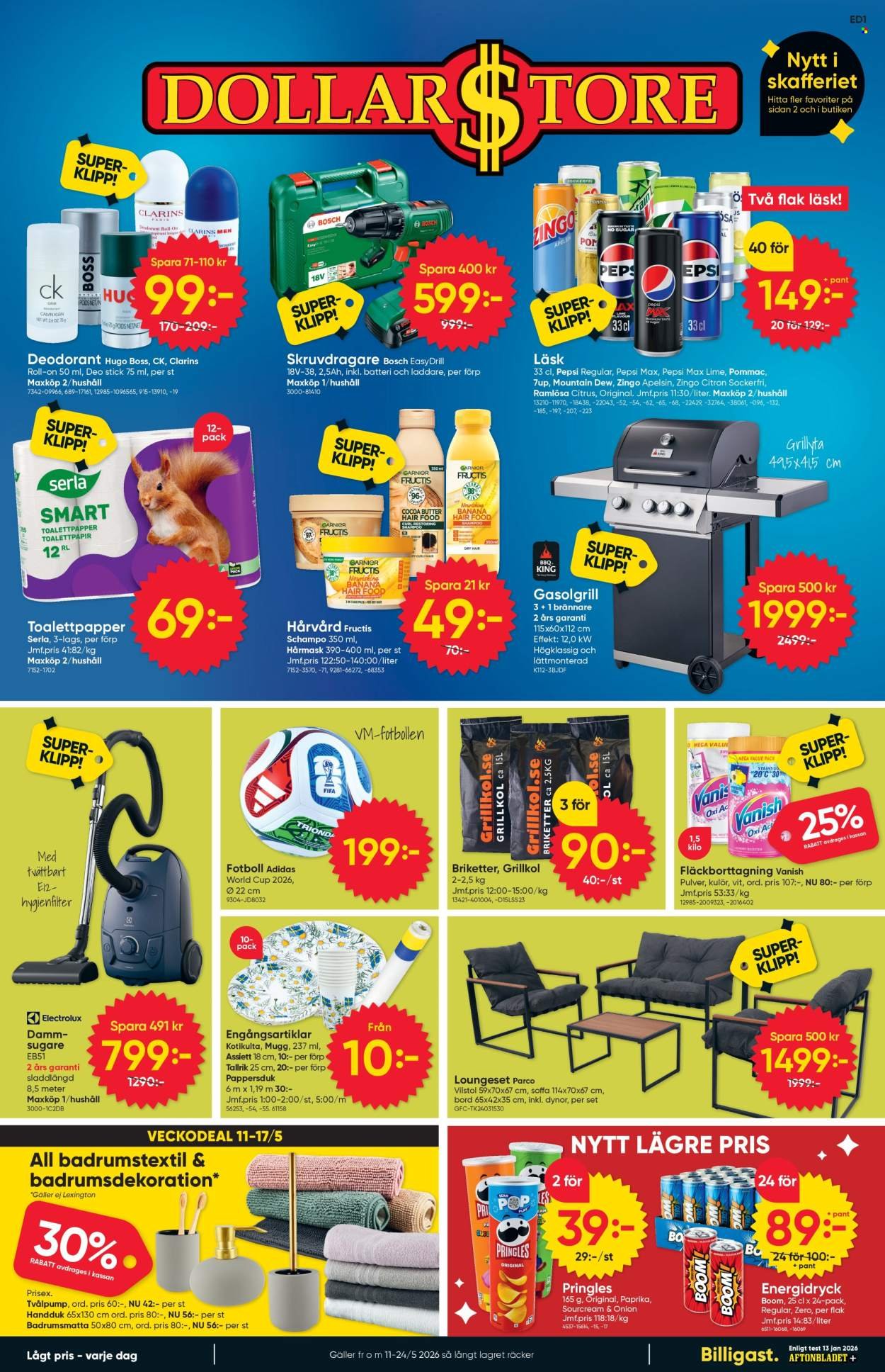 DOLLARSTORE reklamblad - T.o.m. måndag 11/05 2026