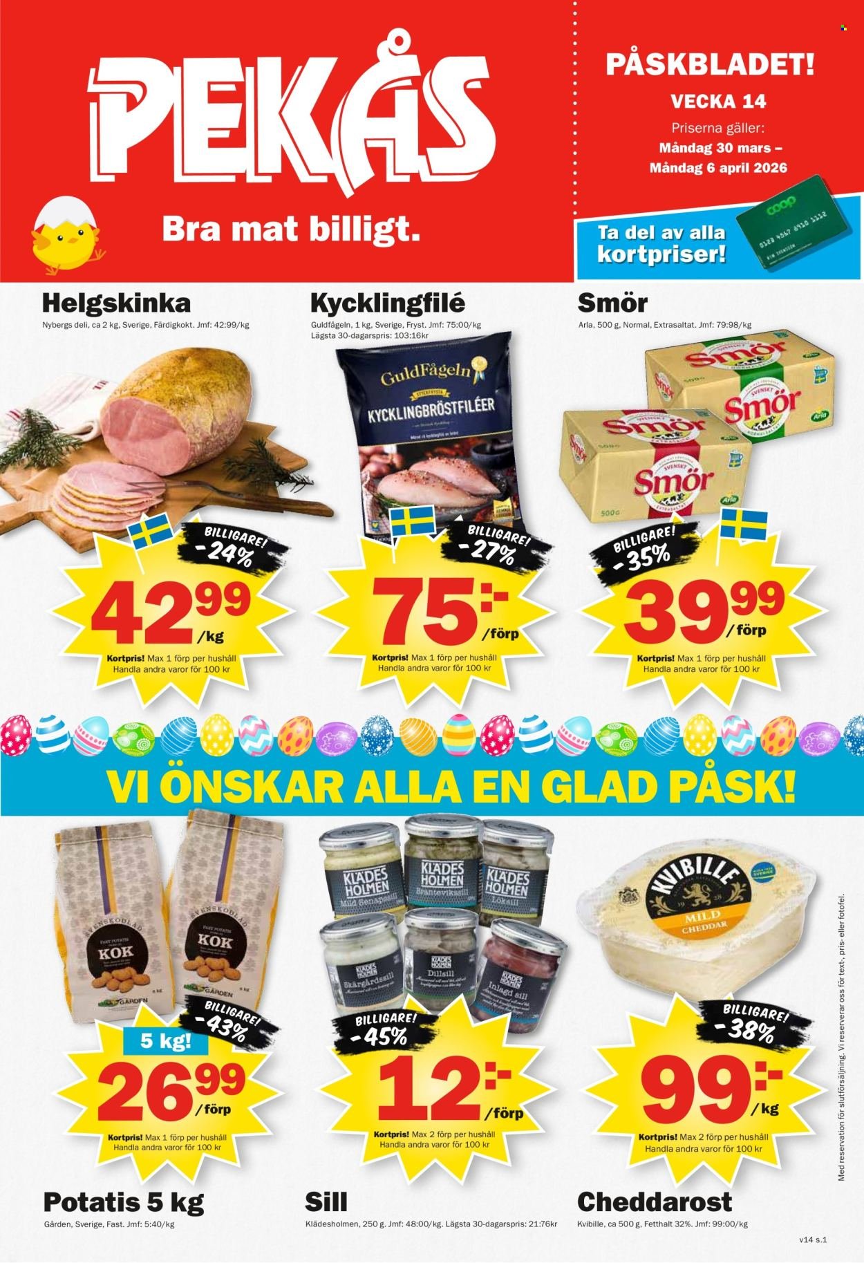 PEKÅS reklamblad - T.o.m. måndag 30/03 2026