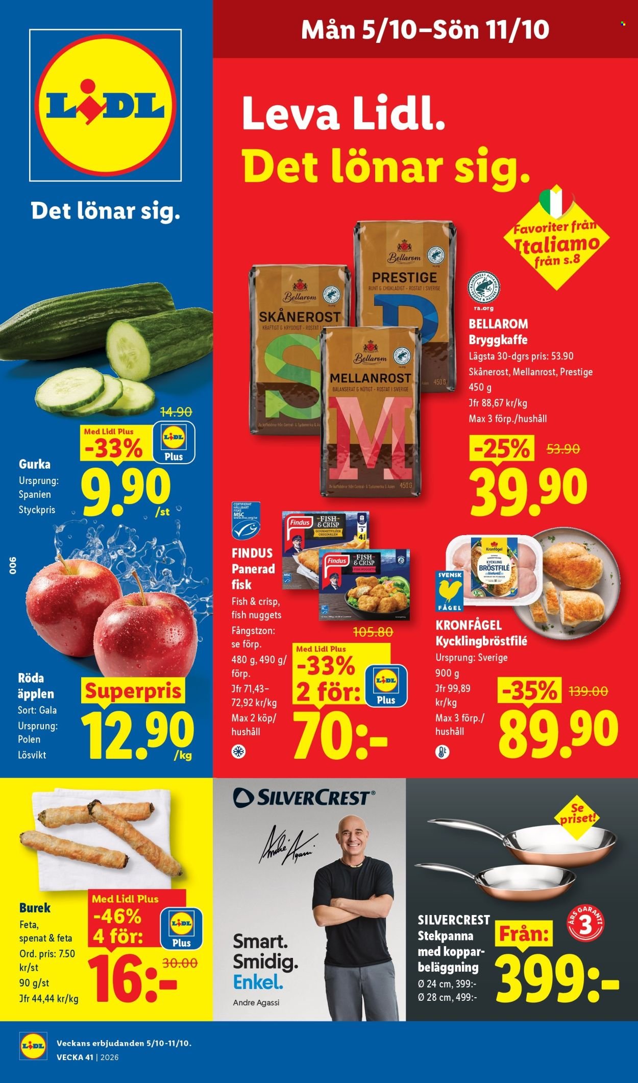 LIDL reklamblad - ERBJUDANDEN VECKA 41