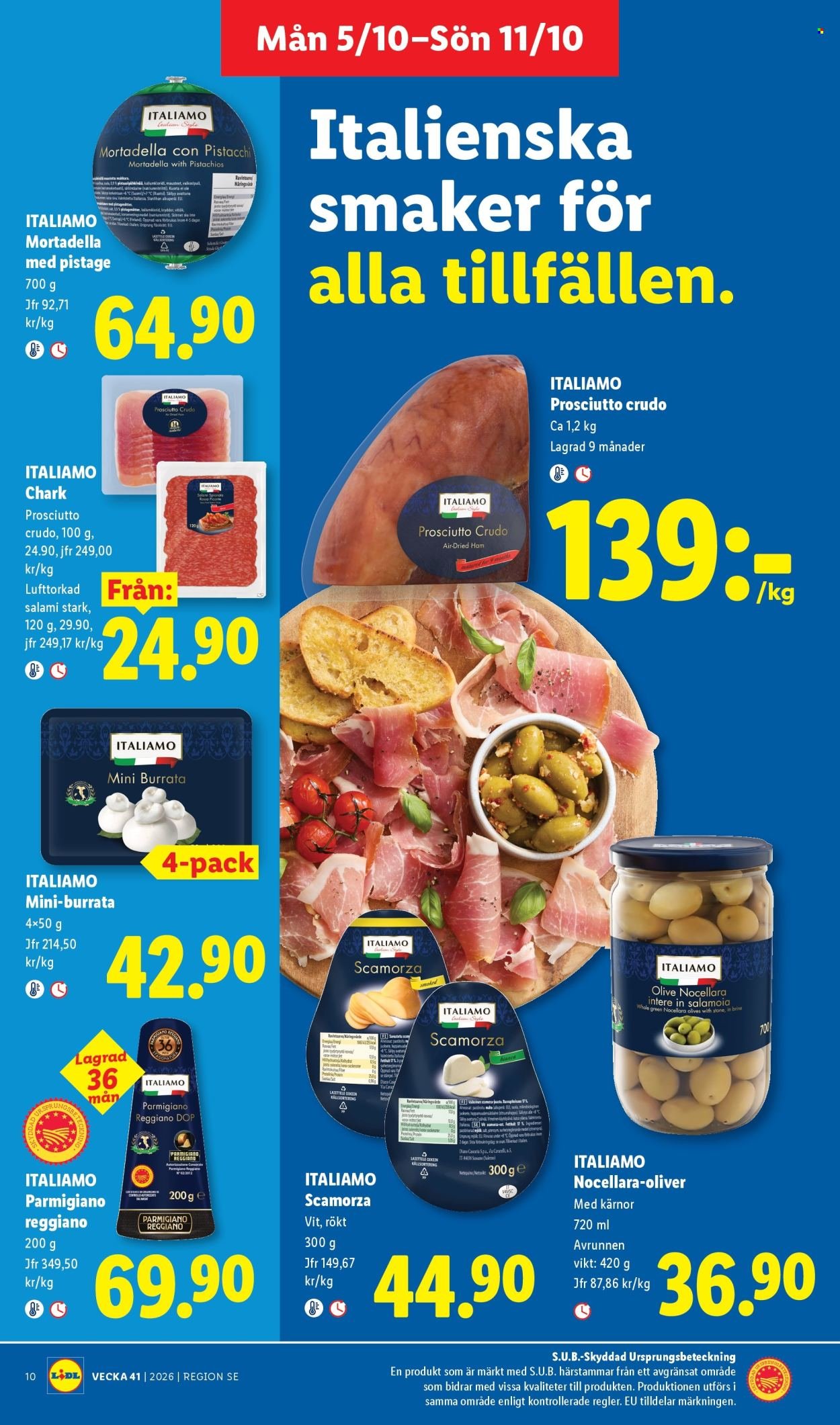 LIDL reklamblad - ERBJUDANDEN VECKA 41