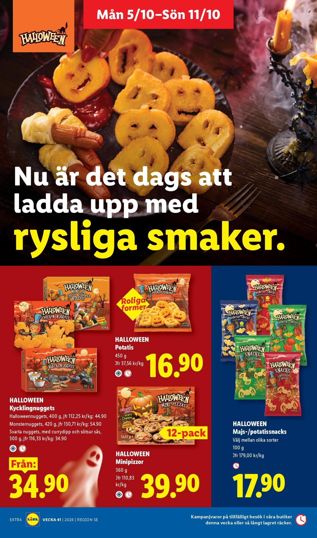 LIDL reklamblad - ERBJUDANDEN VECKA 41