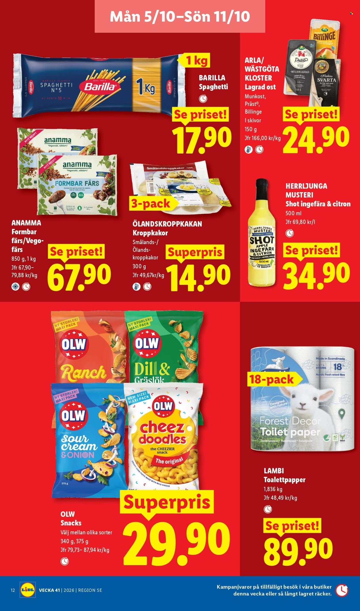 LIDL reklamblad - ERBJUDANDEN VECKA 41