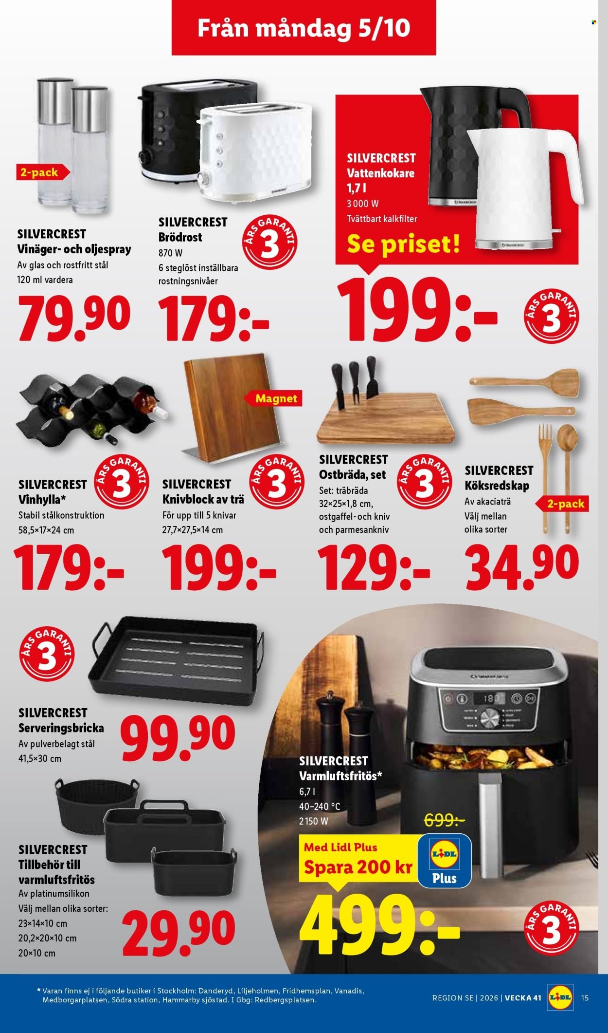 LIDL reklamblad - ERBJUDANDEN VECKA 41