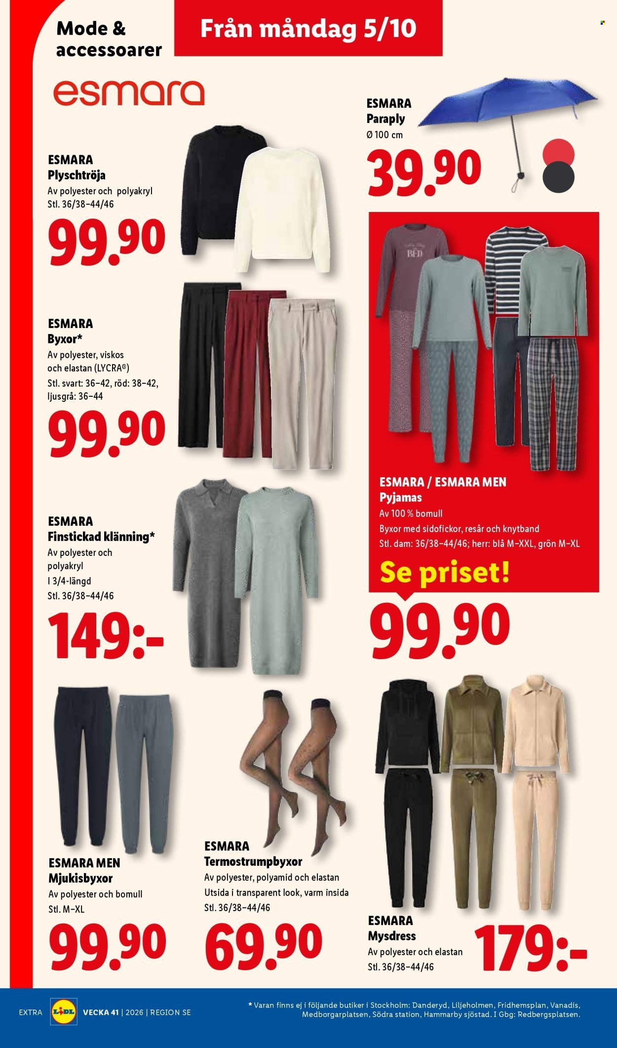 LIDL reklamblad - ERBJUDANDEN VECKA 41