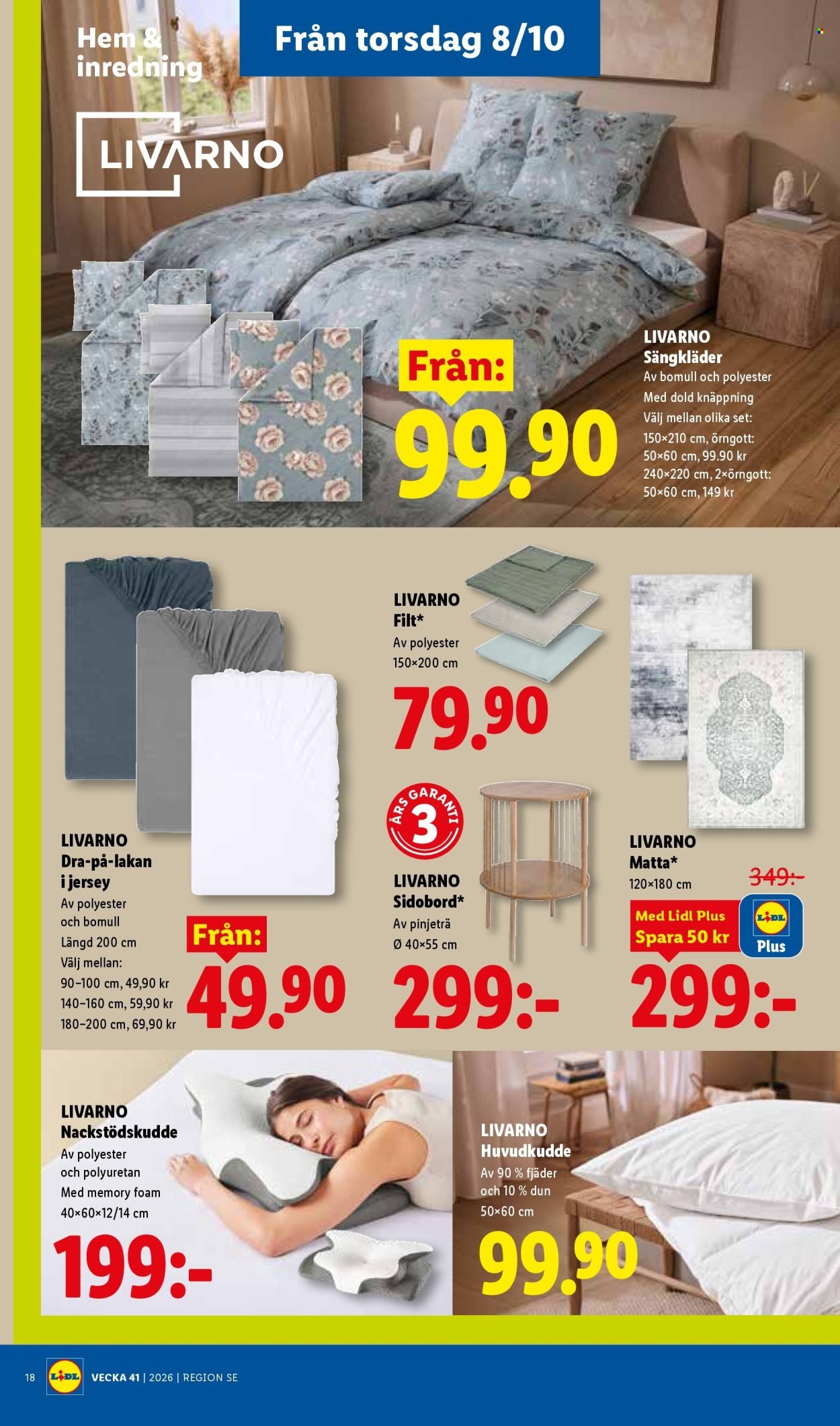 LIDL reklamblad - ERBJUDANDEN VECKA 41