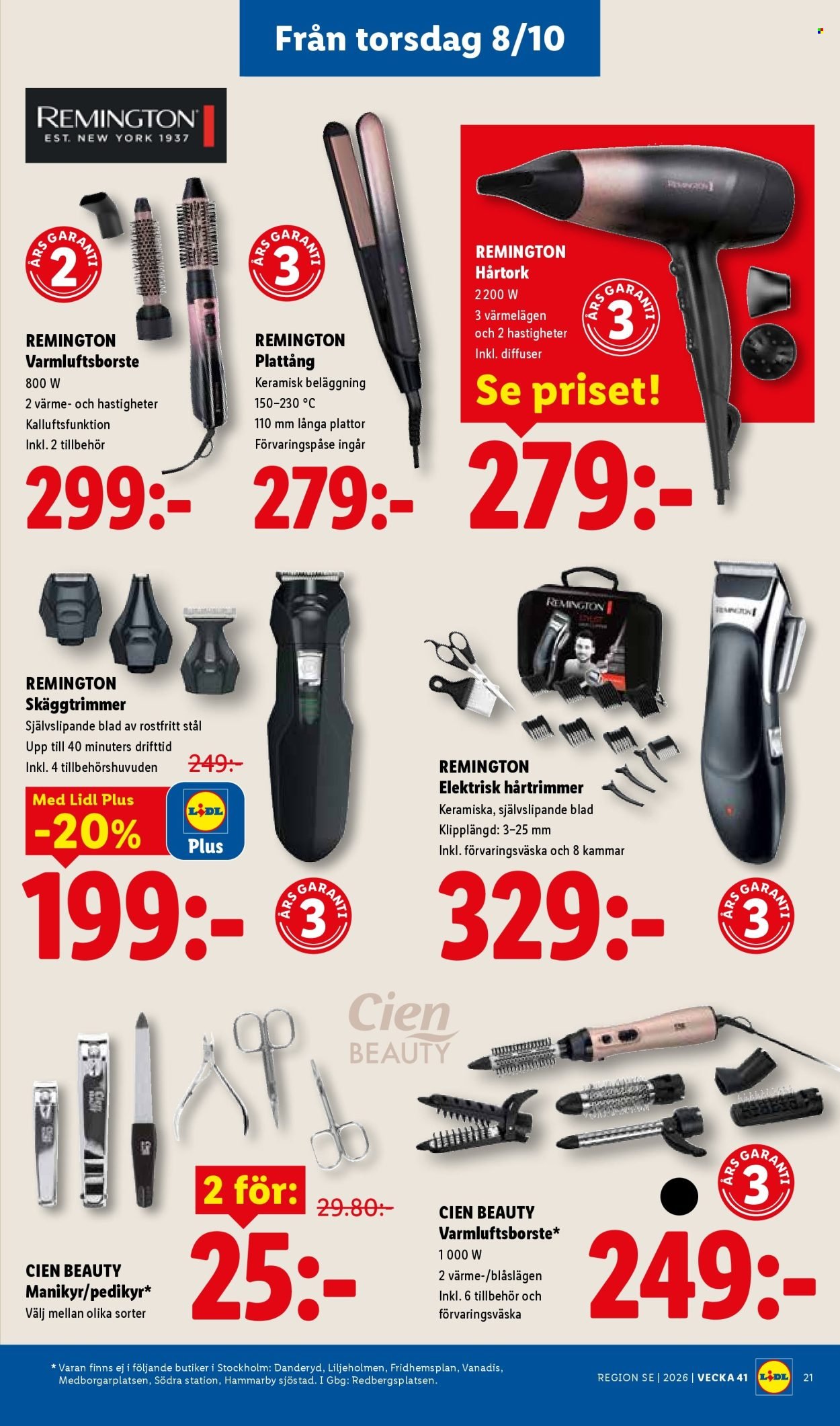 LIDL reklamblad - ERBJUDANDEN VECKA 41