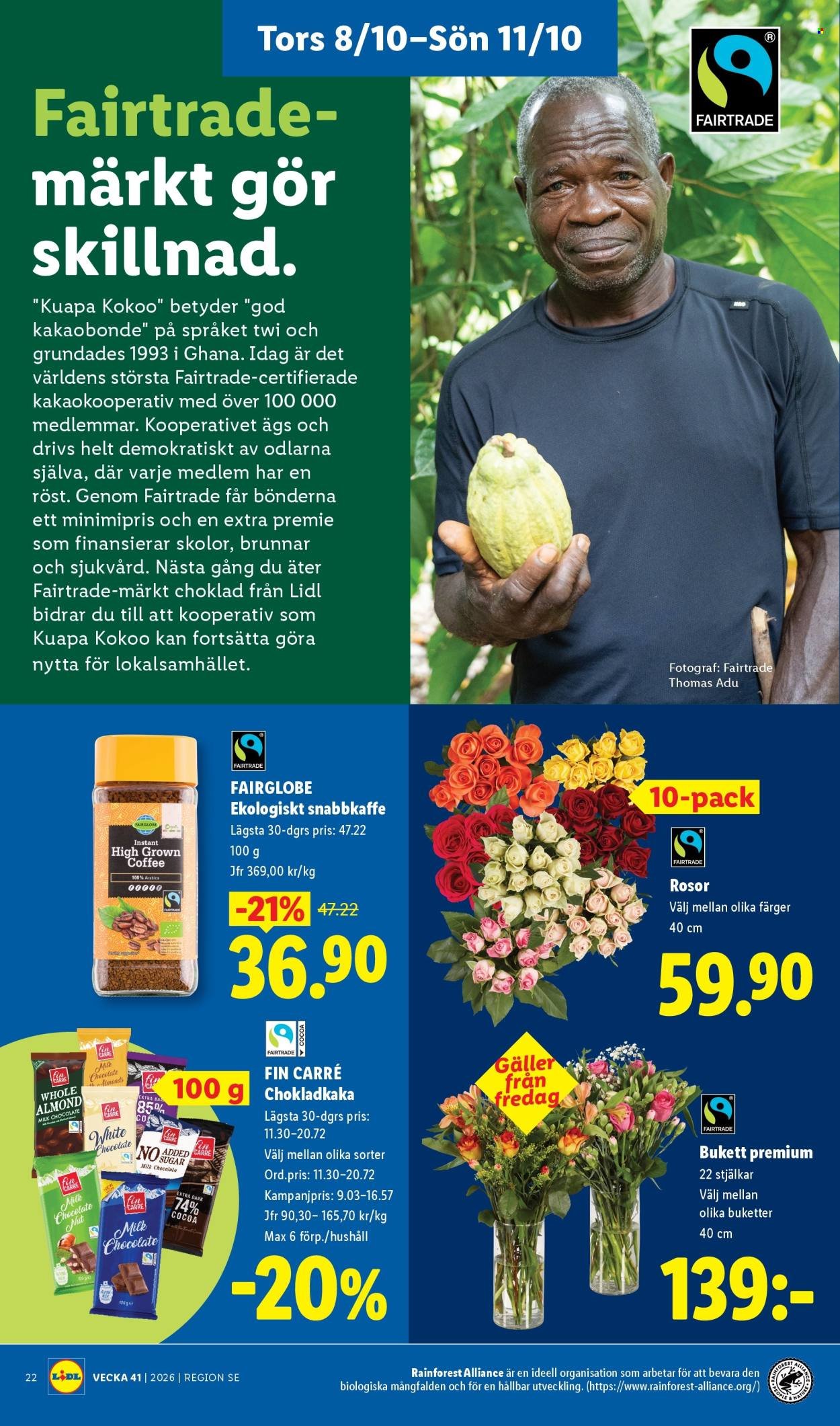 LIDL reklamblad - ERBJUDANDEN VECKA 41
