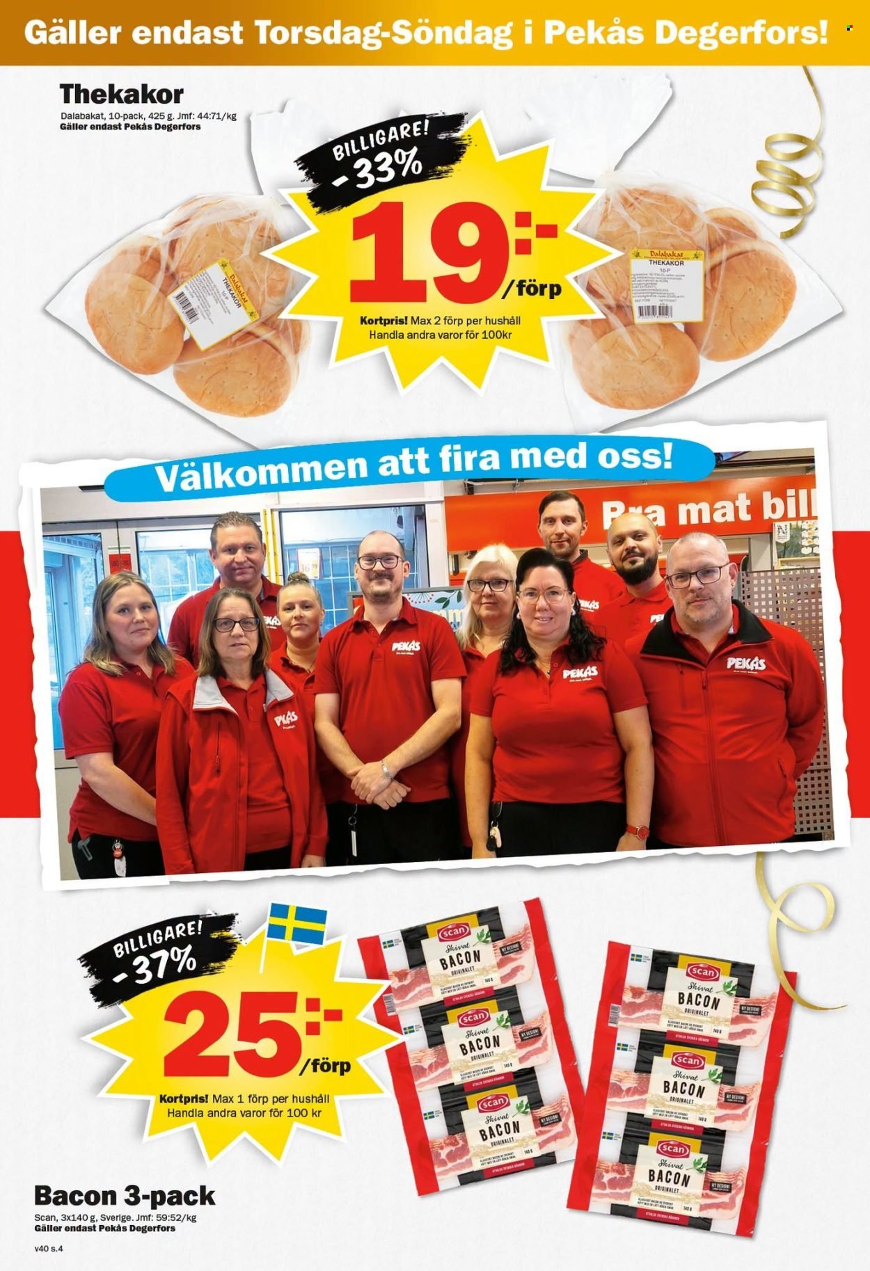 PEKÅS reklamblad - T.o.m. måndag 28/09 2026