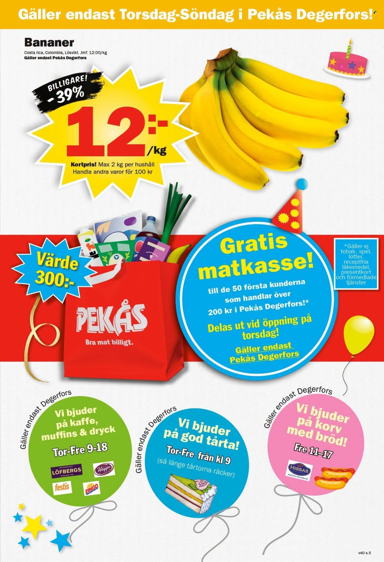 PEKÅS reklamblad - T.o.m. måndag 28/09 2026